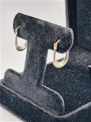 Gold Earrings 10K Yellow Gold 0.45g